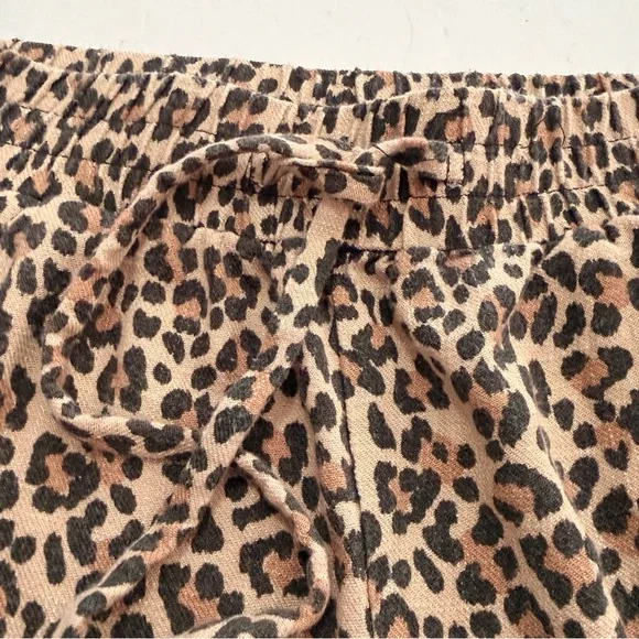 SIENNA SKY Leopard Print Wide Leg  Palazzo Pants Size Medium Casual Elastic - Picture 4 of 13